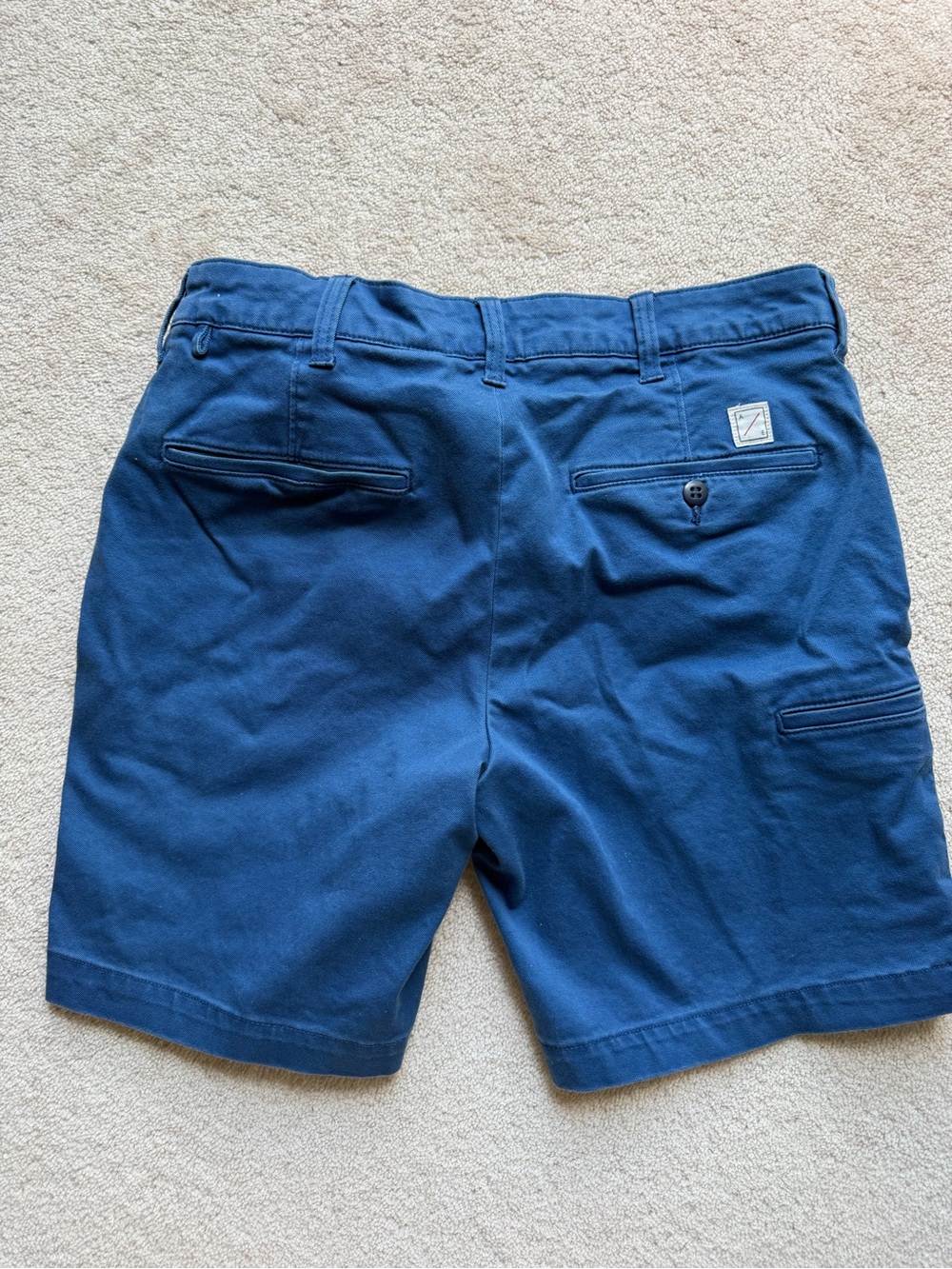 American Eagle Outfitters Men’s Blue Flat Front Chino Shorts size 31 - Picture 5 of 5
